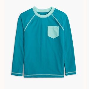 NWT Crewcuts Blue Rash Guard Size L (10-11)